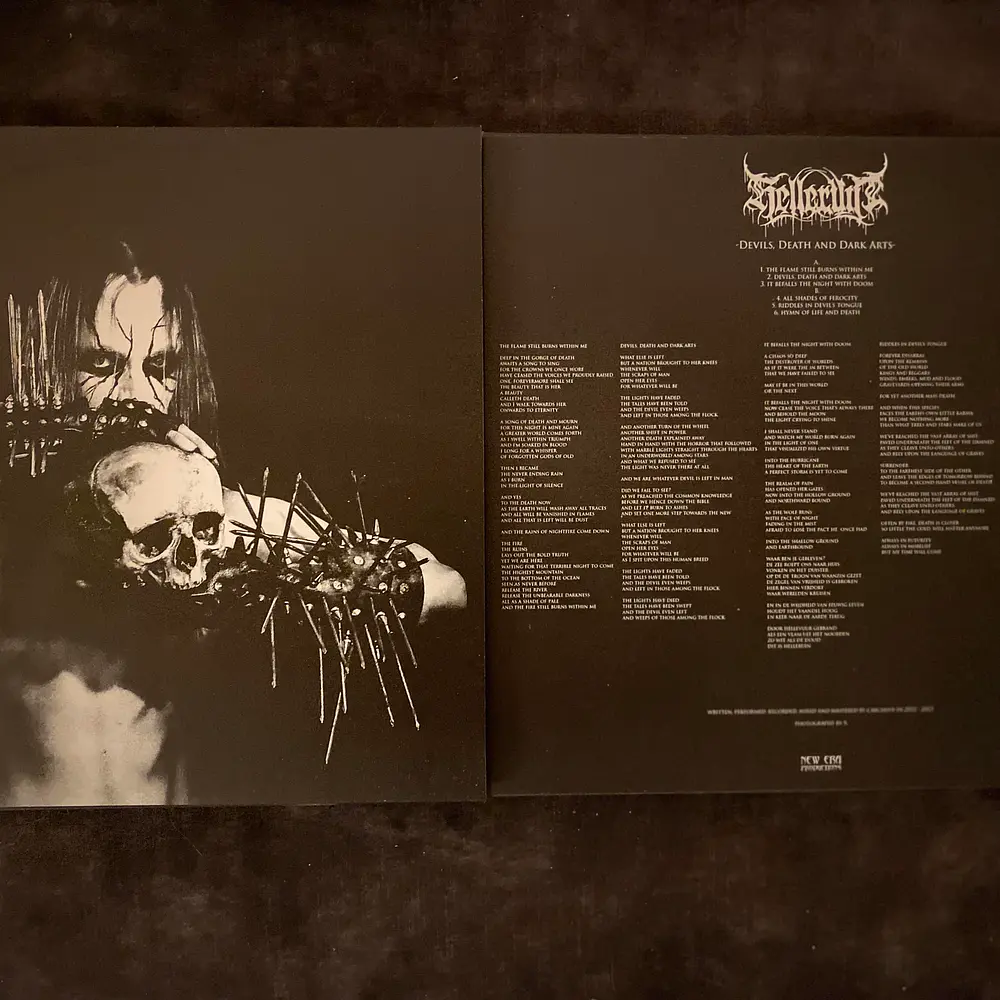 Helleruin "Devils, Death And Dark Arts" LP Black vinyl!!