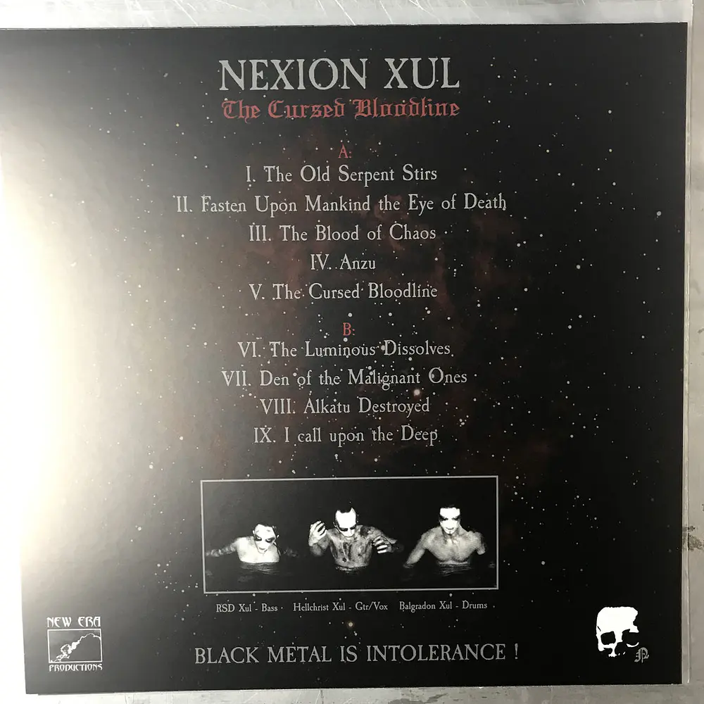 Funeral Winds "Nexion Xul: The Cursed Bloodline" LP Black vinyl