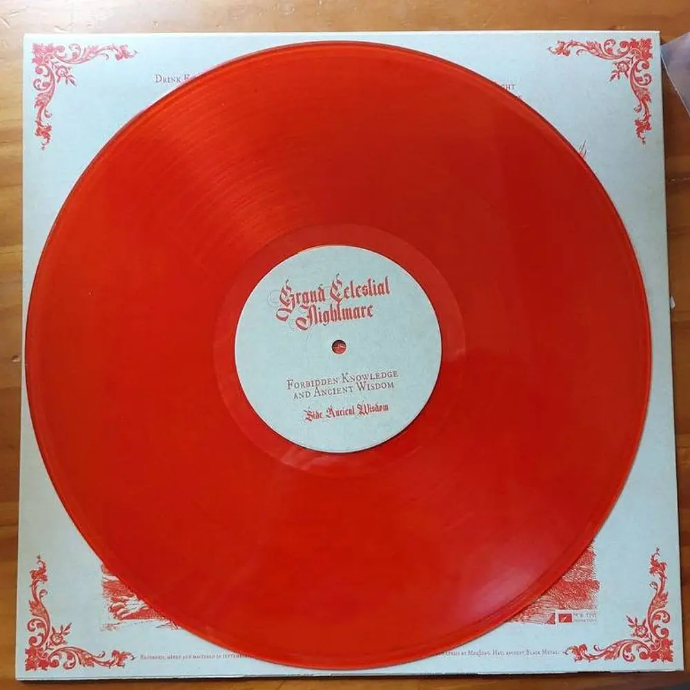 Grand Celestial Nightmare "Forbidden Knowledge And Ancient Wisdom" LP Red vinyl!!