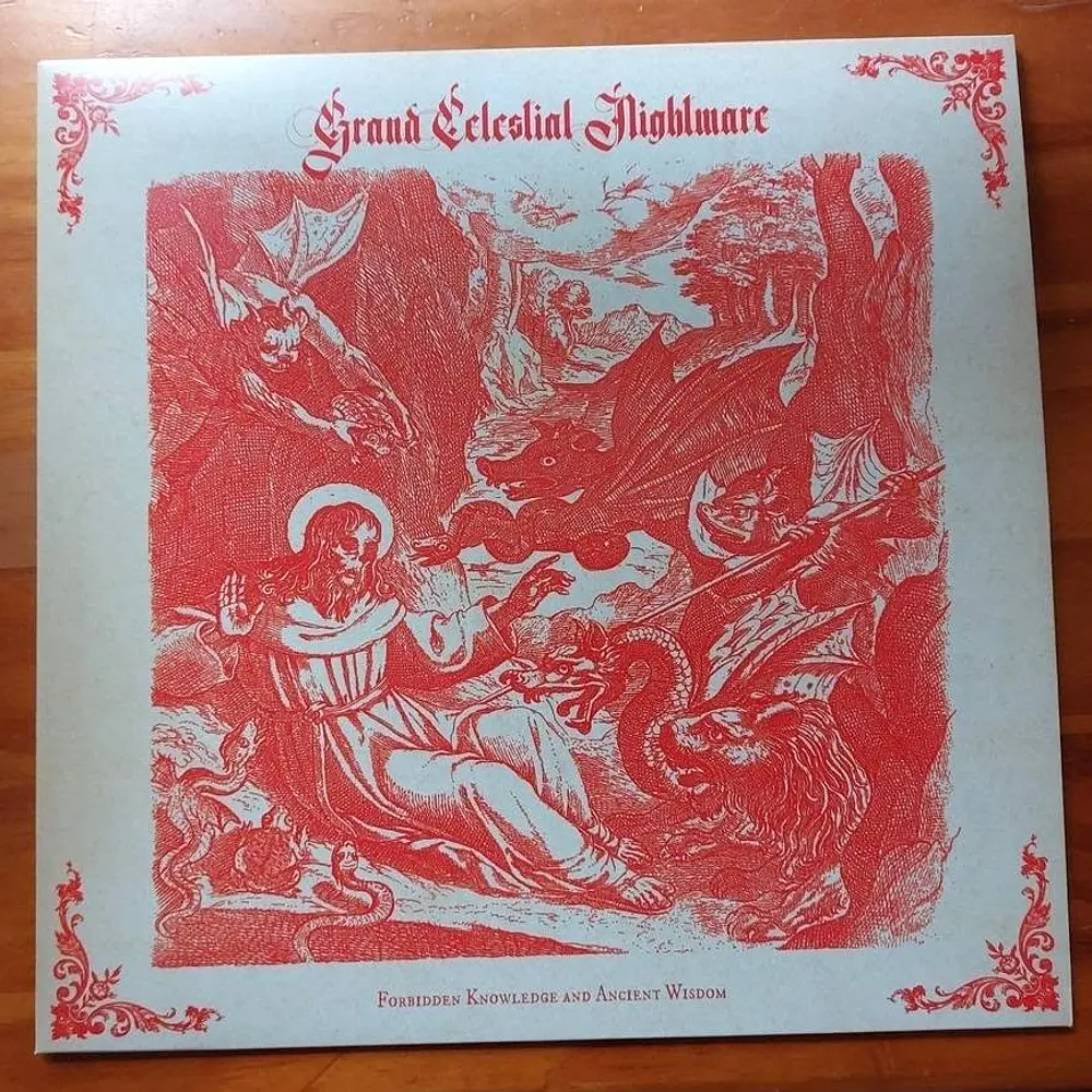 Grand Celestial Nightmare "Forbidden Knowledge And Ancient Wisdom" LP Red vinyl!!
