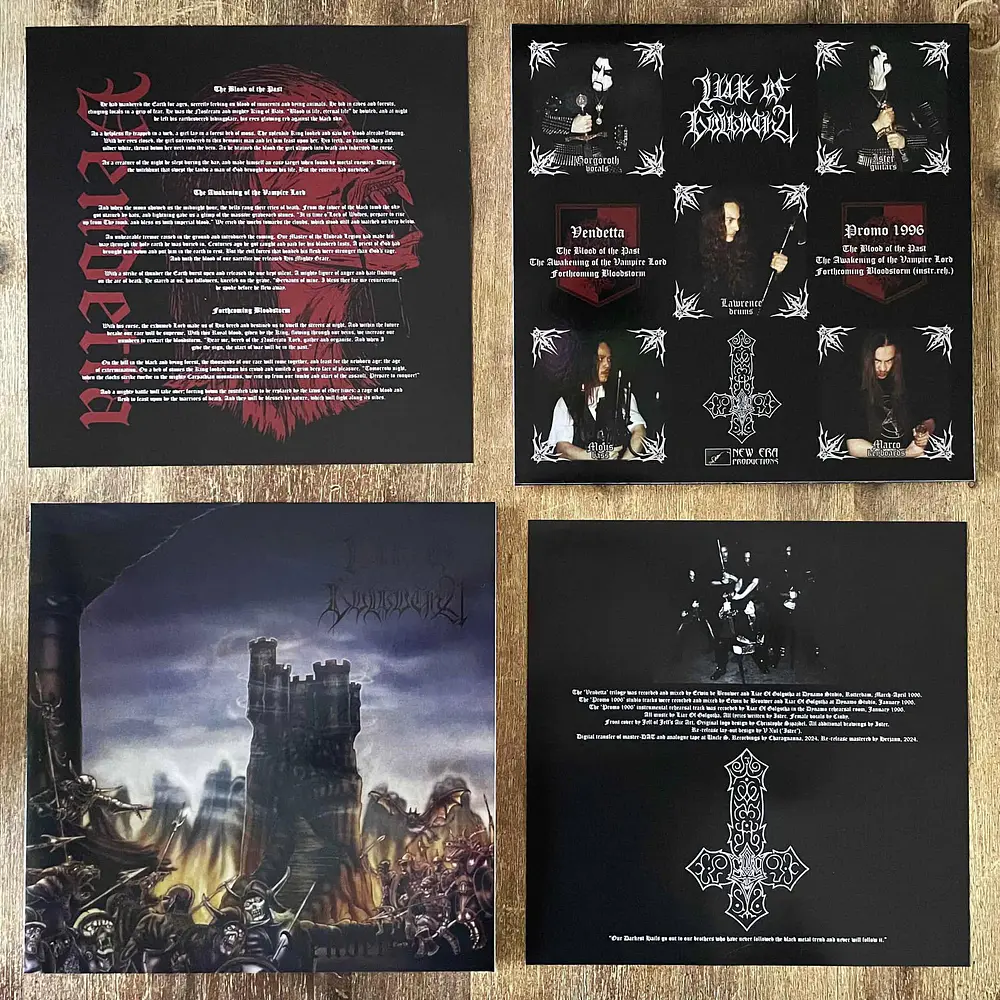 Liar of Golgotha "Vendetta + Promo '96" LP Black vinyl