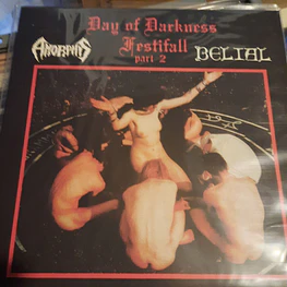 Amorphis / Belial "Day Of Darkness Festifall Part 2" Split LP Bootleg!!