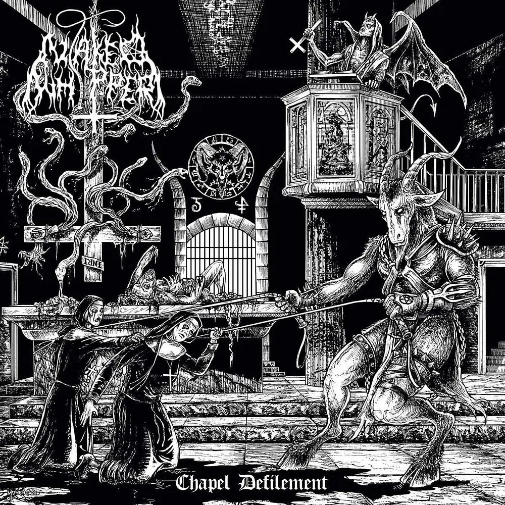 Naked Whipper "Chapel Defilement" CD 