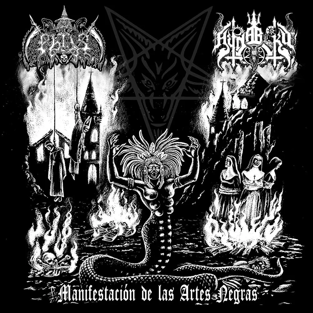Hunab Ku / Kvlt of Eblis "Manifestación de las artes negras" Split CD