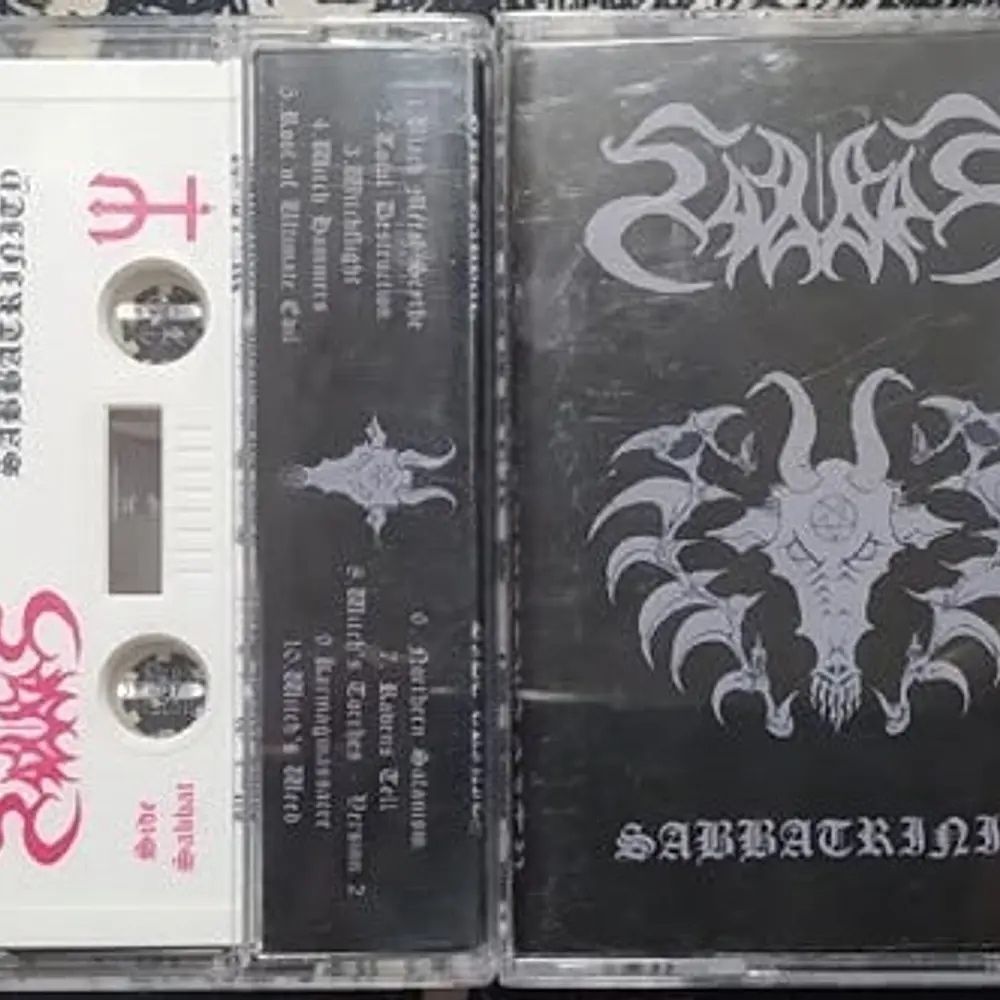 Sabbat "Sabbatrinity" White Cassette Colombia version!!