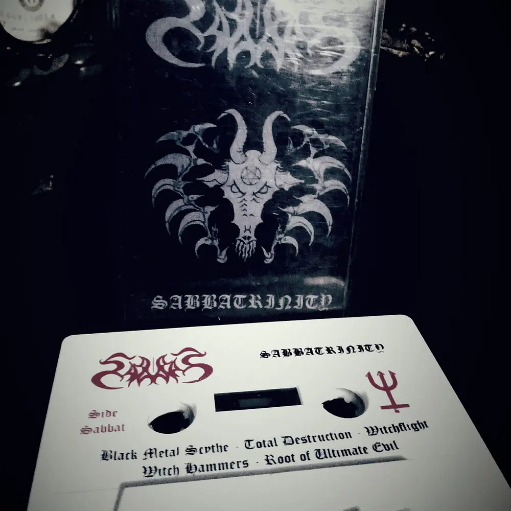 Sabbat "Sabbatrinity" White Cassette Colombia version!!