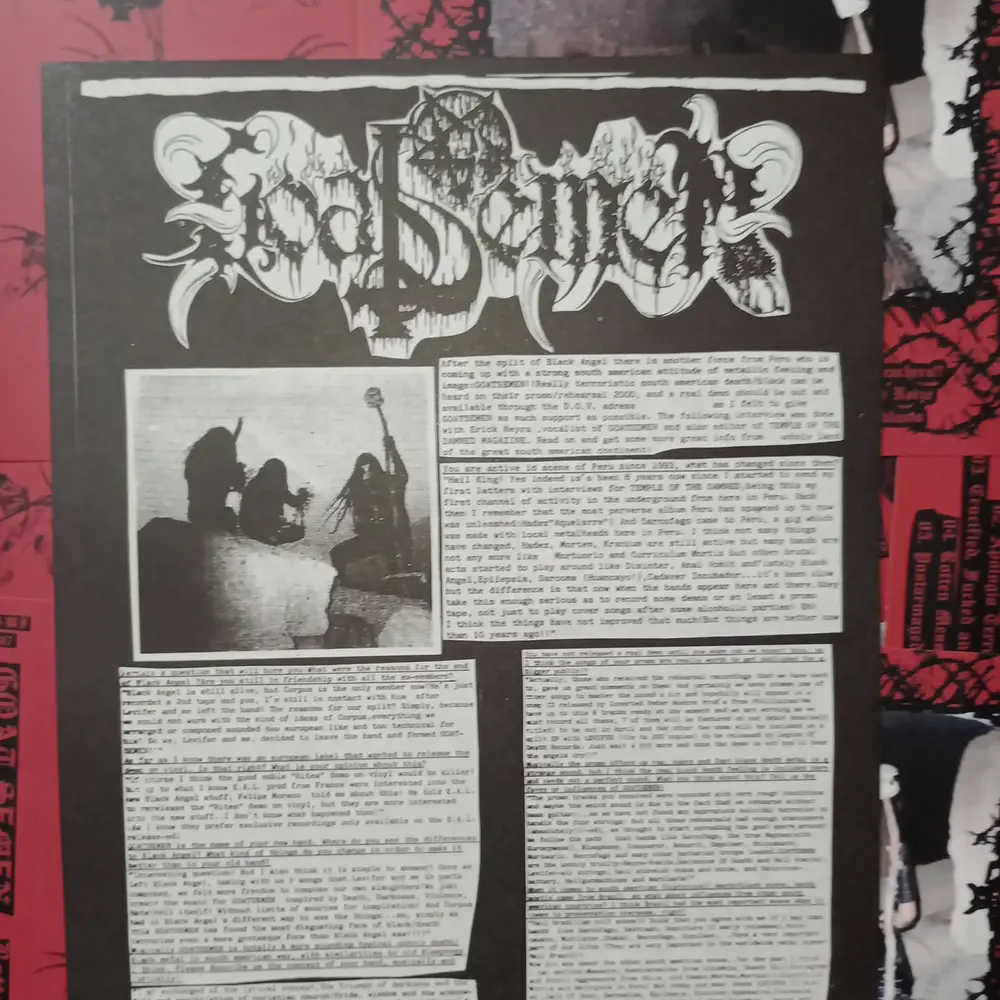 Goat Semen "Rotten Messiah" Cassette