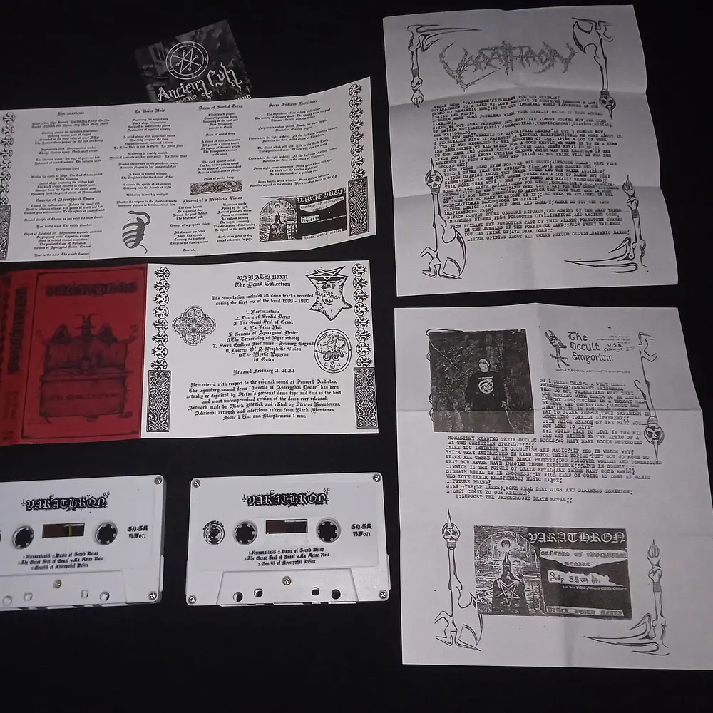 Varathron "The Demo Collection"  Cassette