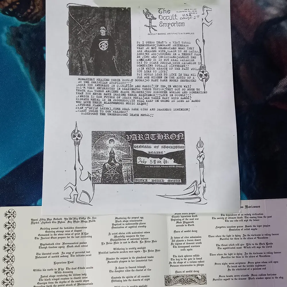 Varathron "The Demo Collection"  Cassette