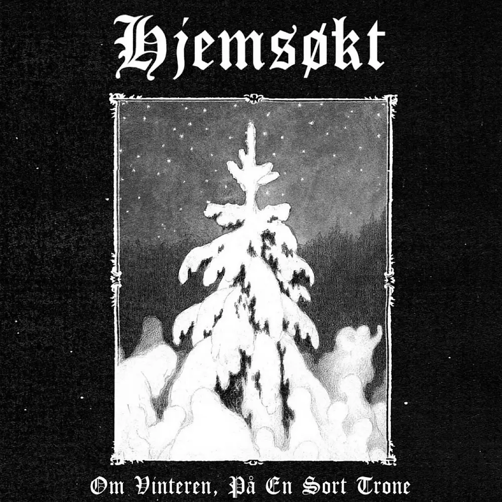Hjemsøkt "Om Vinteren, På En Sorte Trone" CD Digipack 
