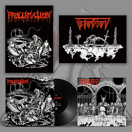 Proclamation / Teitanblood "Proclamation / Teitanblood" Split LP Black vinyl!!