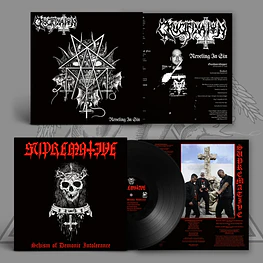 Supremative / Crucifixation "Schism Of Demonic Intolerance / Reveling In Sin" Split LP Black vinyl!!