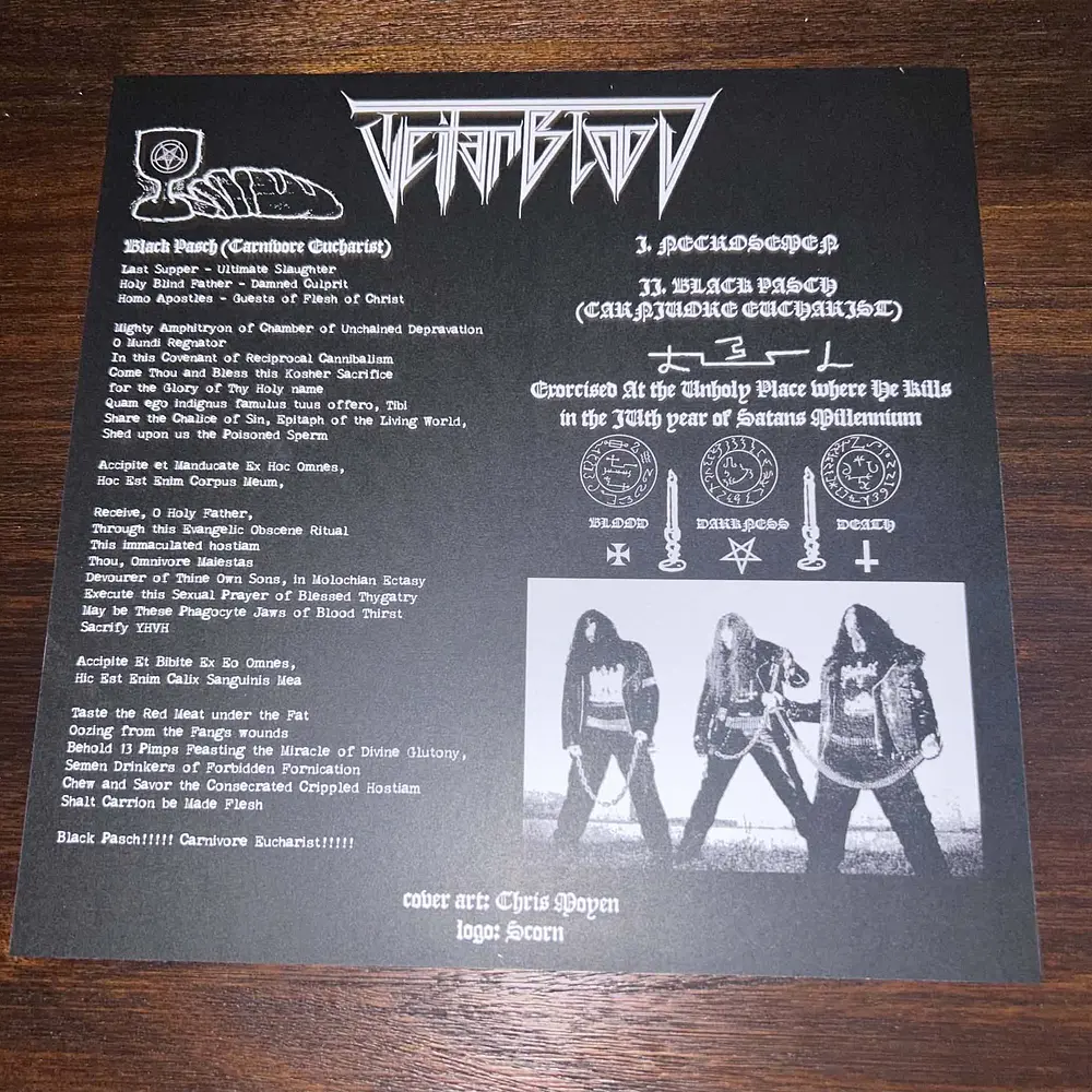 Proclamation / Teitanblood "Proclamation / Teitanblood" Split LP Black vinyl!!