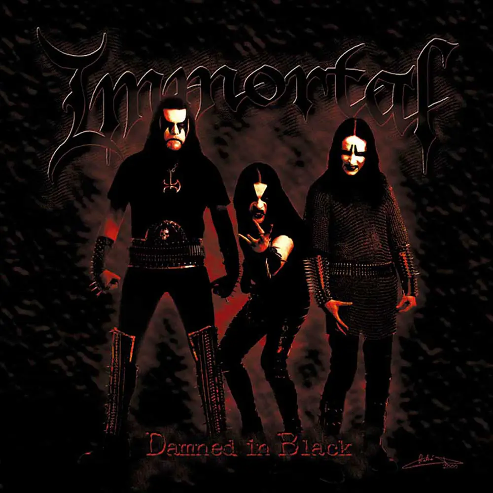 Immortal "Damned in Black" CD 