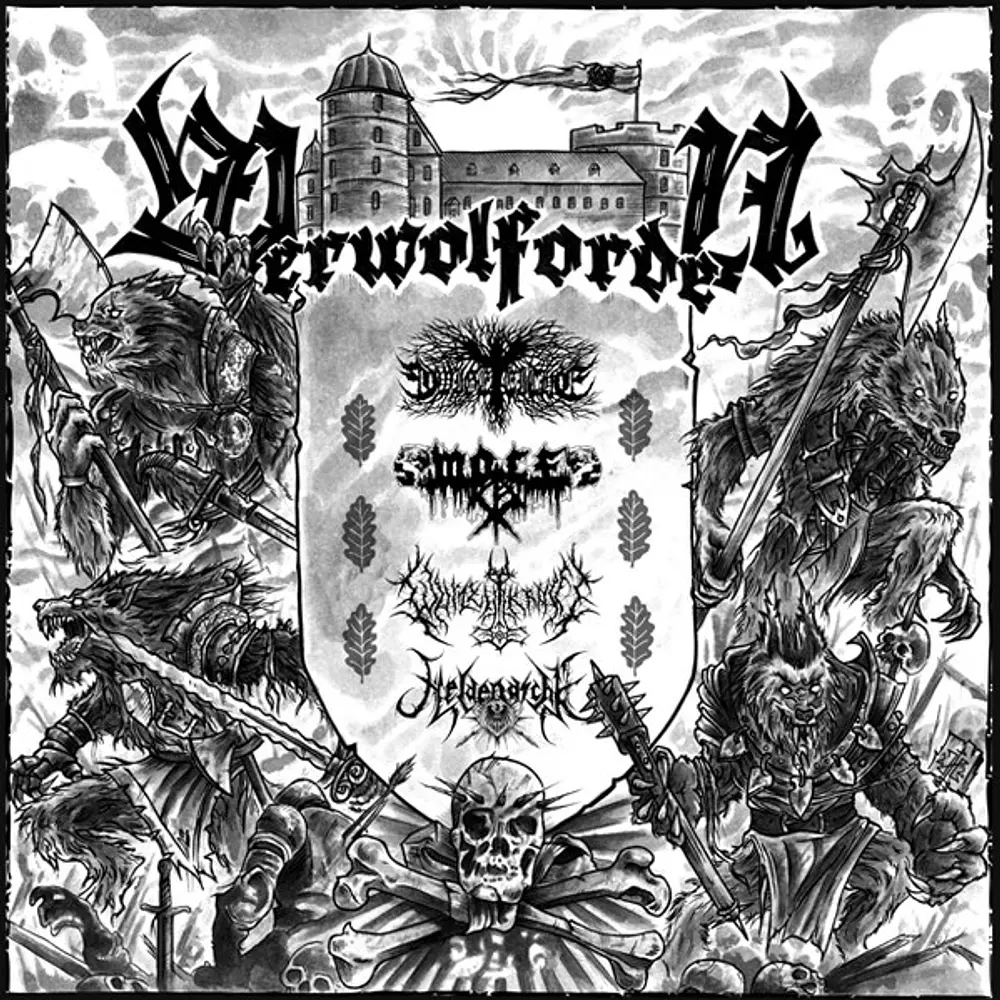 Ewige Eiche / Wolf / Wurzelkraft / Heldenasche "Werwolforden" Split CD