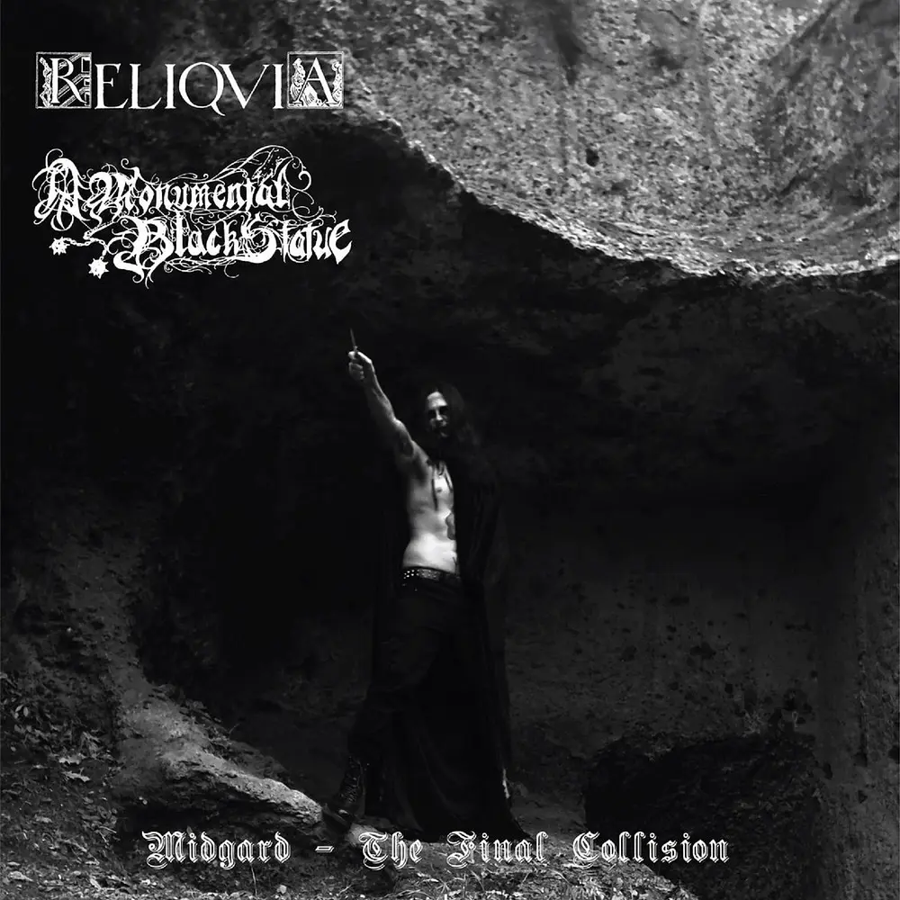A Monumental Black Statue / Reliqia "Midgard The Final Collision" Split CD