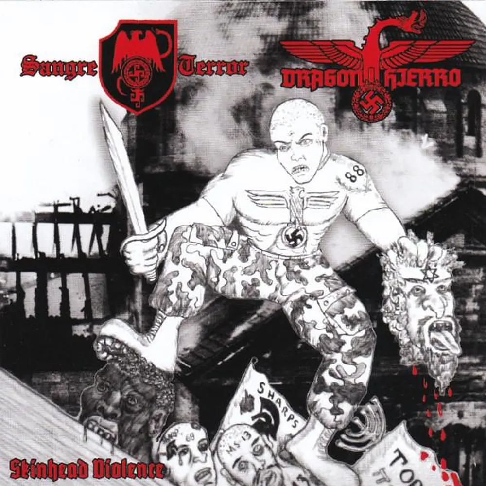 Sangre y Terror / Dragón De Hierro "Skinhead Violence" Split CD