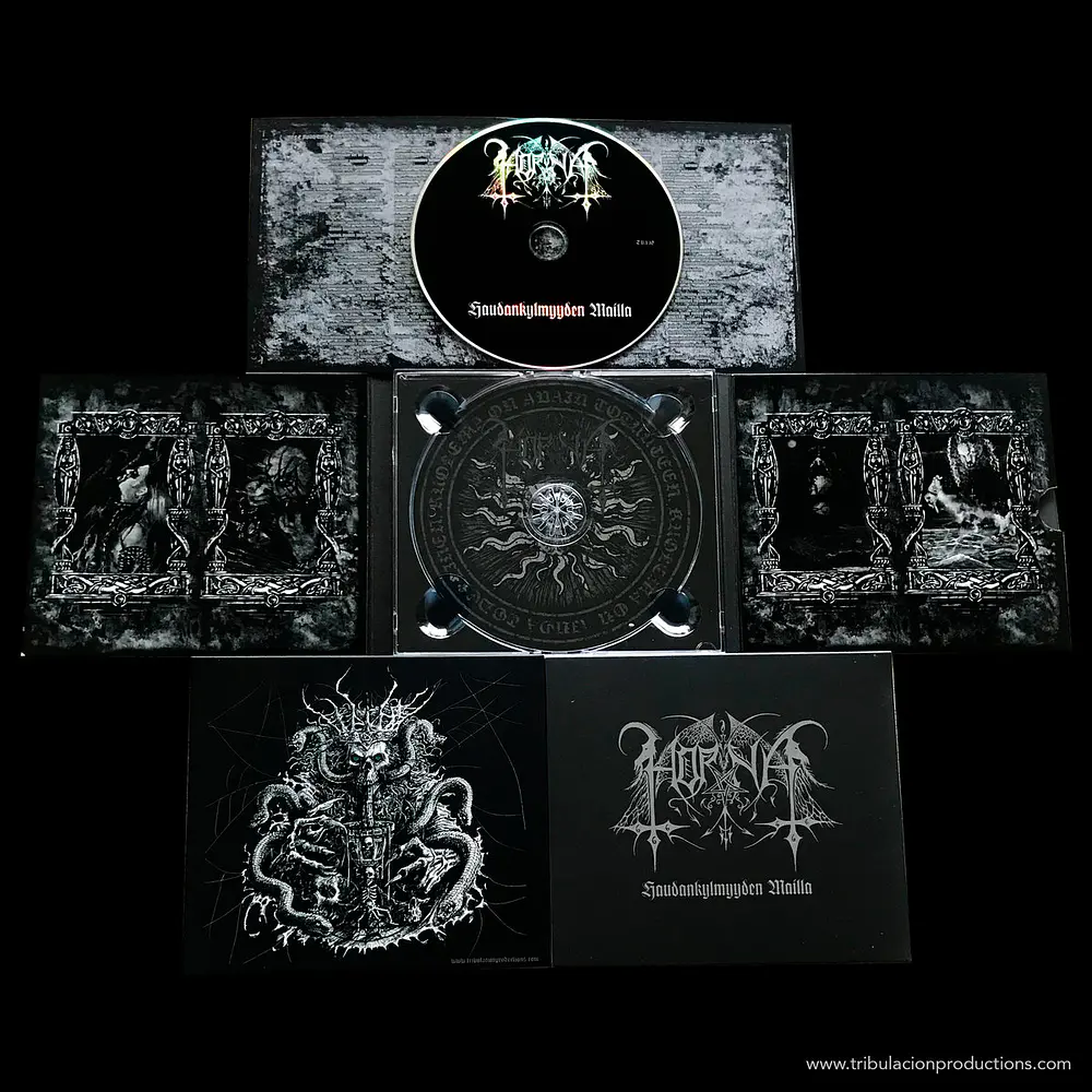 Horna "Haudankylmyyden Mailla" CD Digipack Slipcase!!