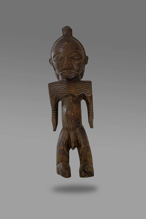 Figura Masculina Bena Lulua (Luluwa) em Madeira – R.D. Congo