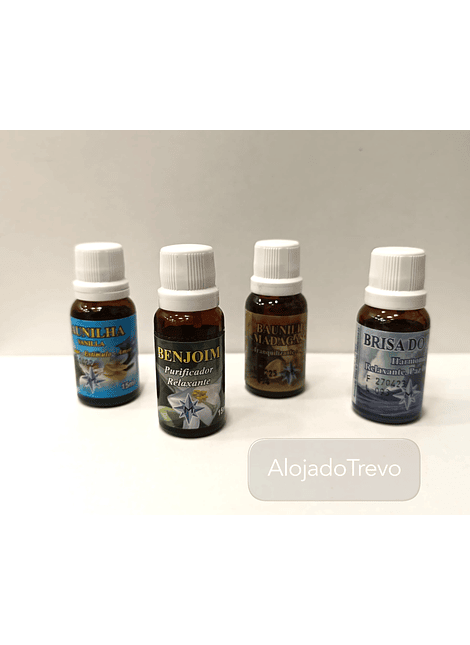Essências: Baunilha, Benjoim, Baunilha Madagáscar, Brisa do mar