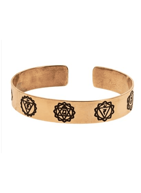 Pulseira cobre 7 Chakras
