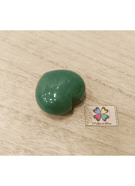 Coração de Aventurina Verde