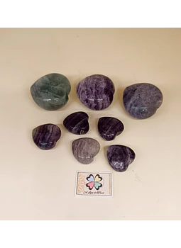 FLUORITE - CORAÇÃO