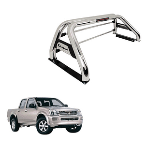 Barra Antivuelco Acero Inoxidable Chevrolet D-Max 2002-2014