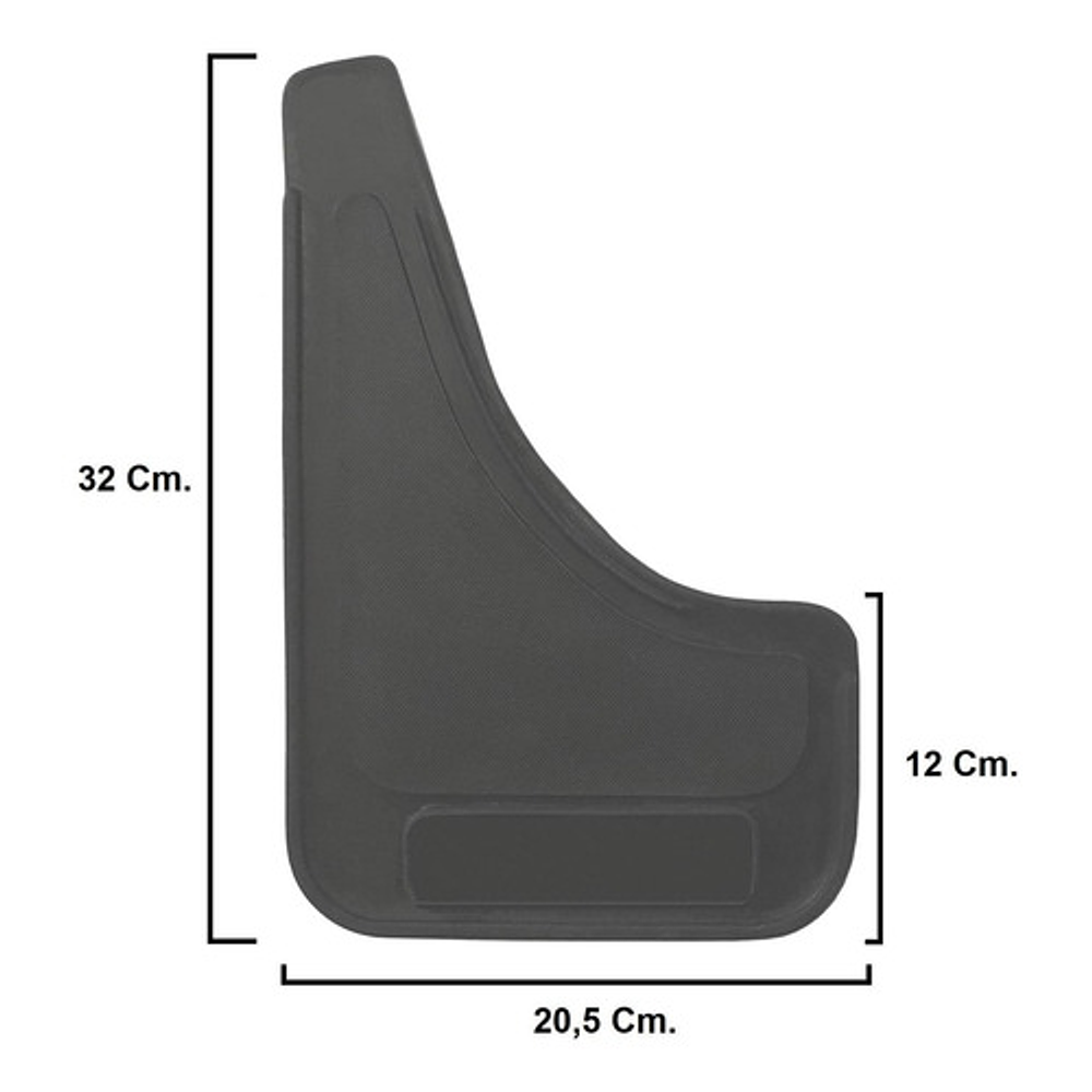 Pack 4 Guardabarro Guardafango Suzuki Para Autos Universal 6