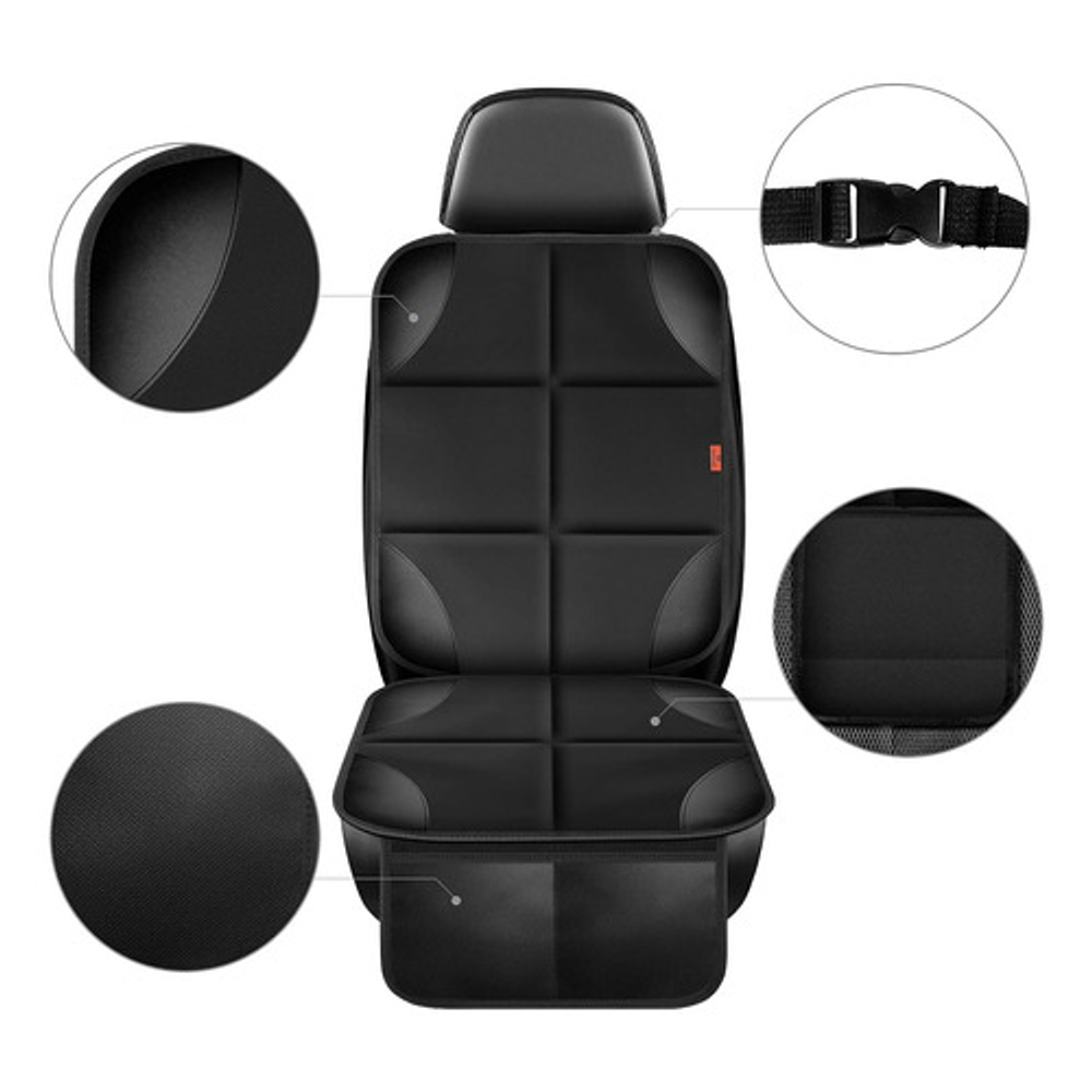 Respaldo Funda Cubre Asiento Auto Y Suv Acolchado 6