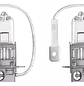 Pack 2 Ampolletas H3 12v 100w Litech Halógeno - Miniatura 1