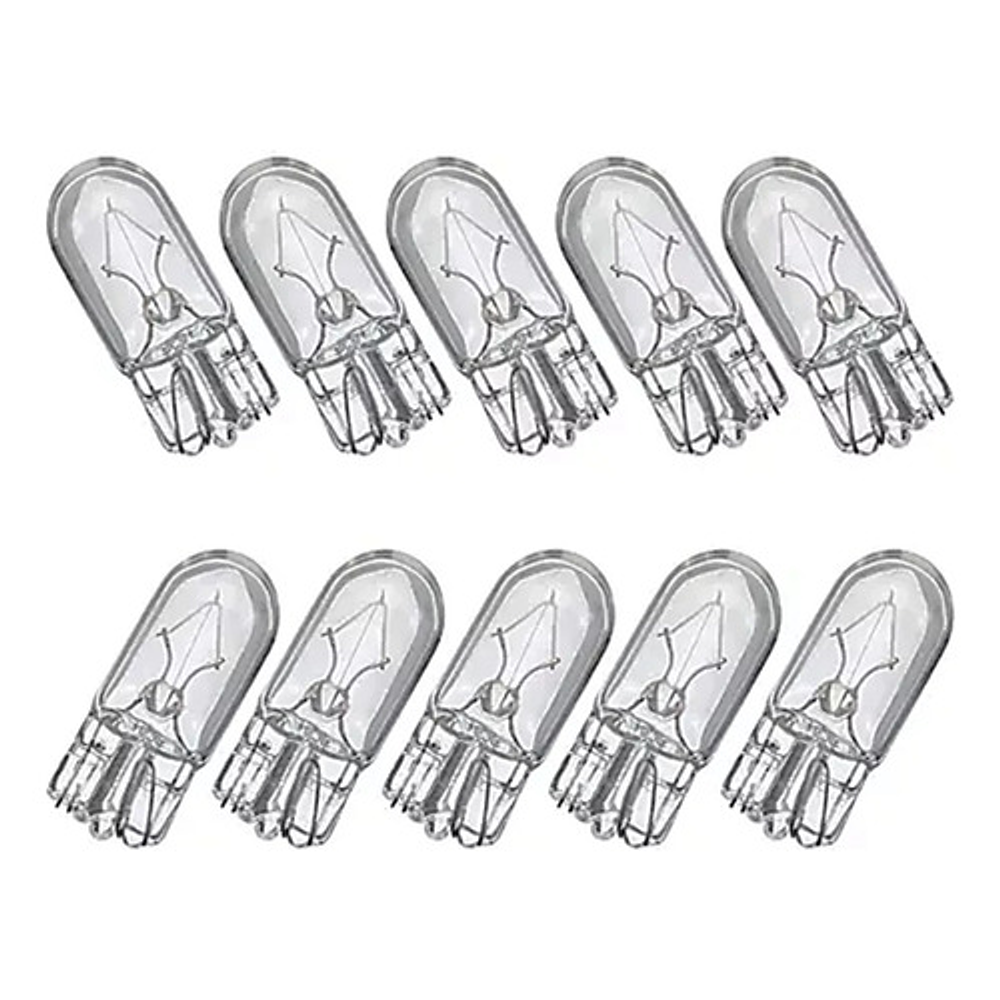 Caja 10 Unidades Ampolleta T10 24v 3w 2