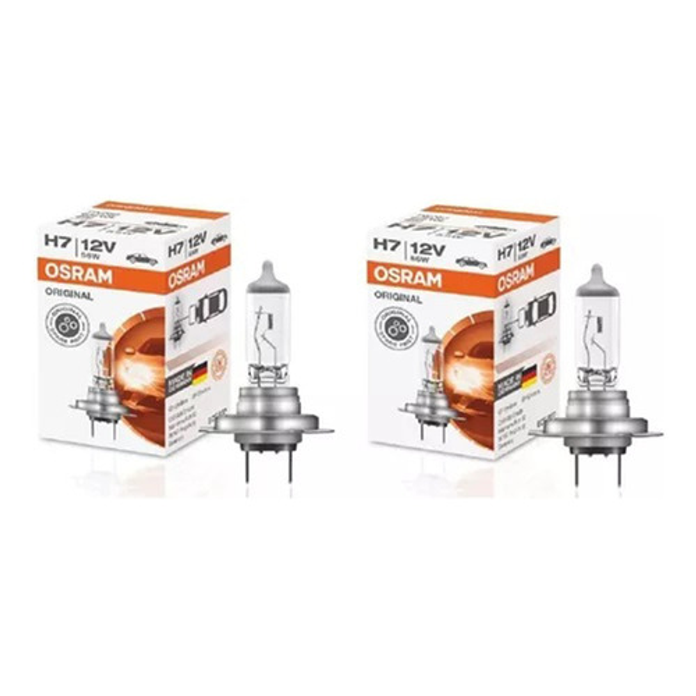 Pack 2 Ampolleta H7 12v 55w Px26d Osram 1