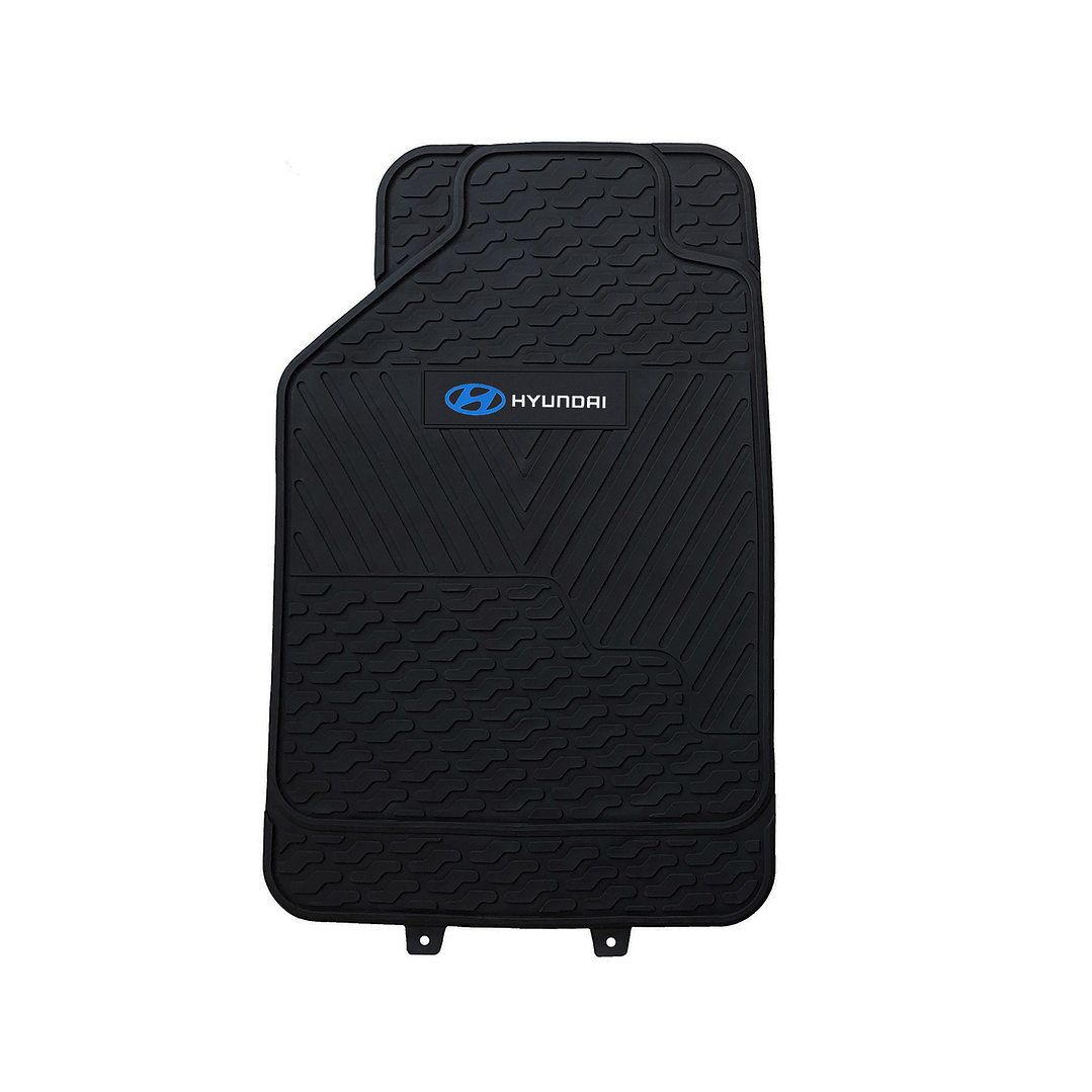 Pisos De Goma Marca Hyundai Para Vehículos 4 Piezas 4