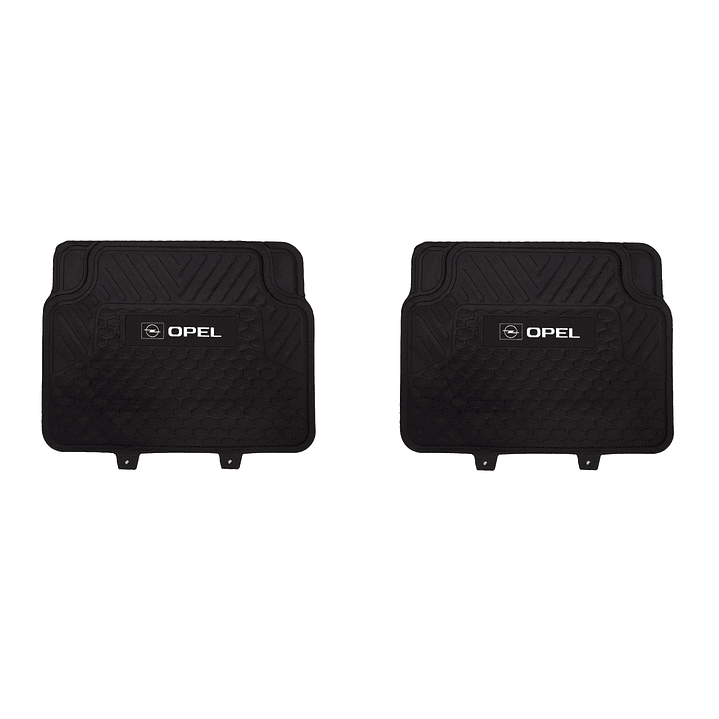 Pisos De Goma Marca Opel Para Vehículos 4 Piezas 3