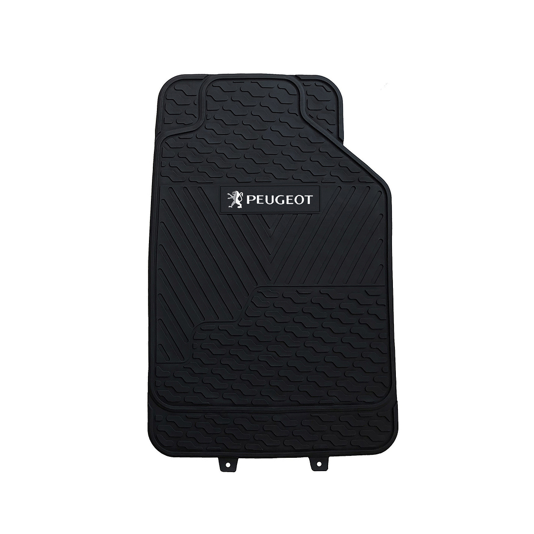 Pisos De Goma Marca Peugeot Para Vehículos 4 Piezas 5