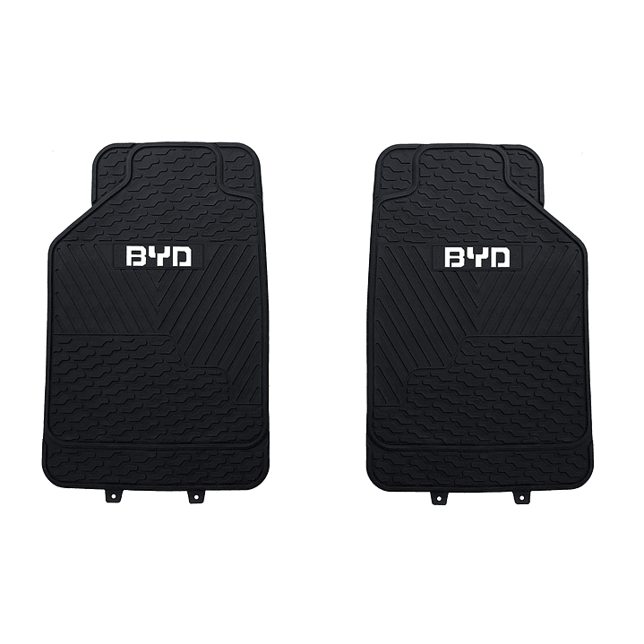 Pisos De Goma Marca BYD Para Vehículos 4 Piezas 2