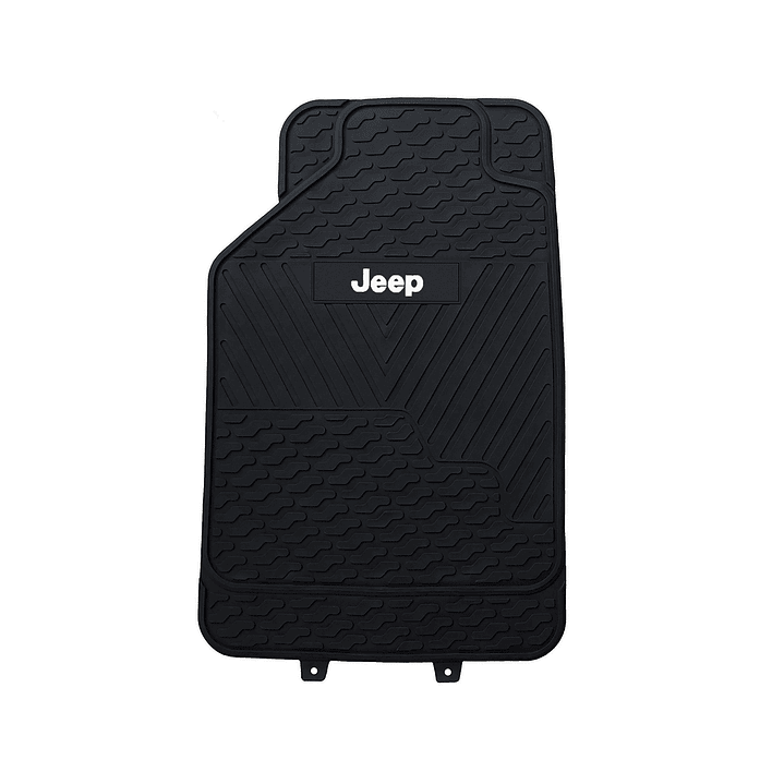 Pisos De Goma Marca Jeep Para Vehículos 4 Piezas 4