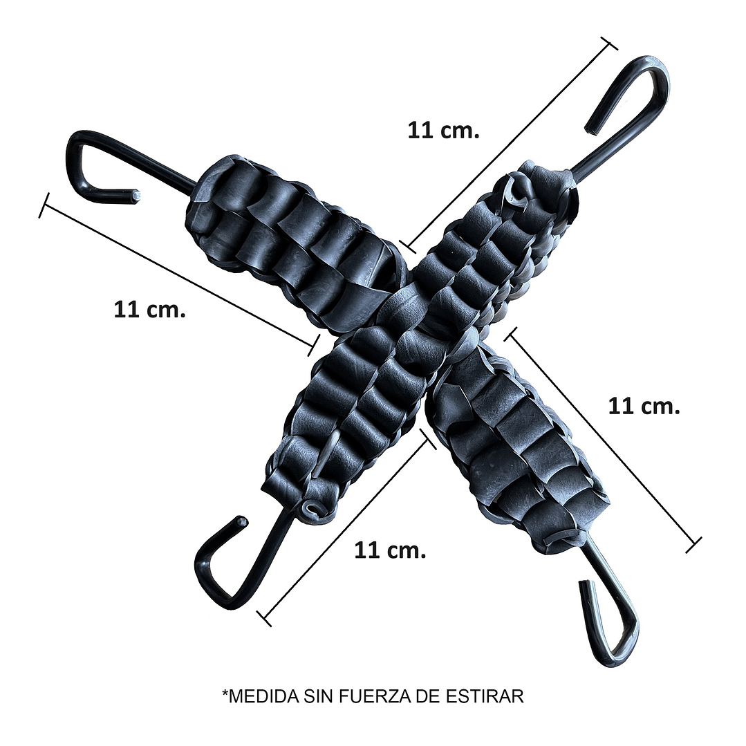 Pack 2 Pulpo Tensor Cadenas Para Nieve 4 Puntas 2