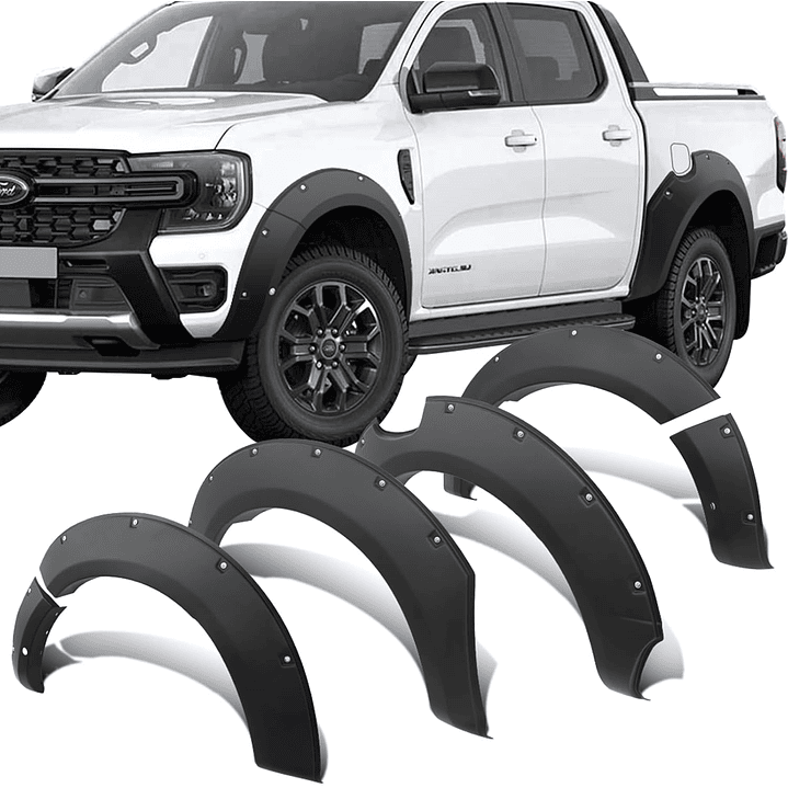 Fangueras Extensiones De Tapabarro Ford Ranger 2024-2026 1