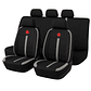 Fundas Asiento Suzuki Tela Poliester Negro Gris | JJ Group - Miniatura 1