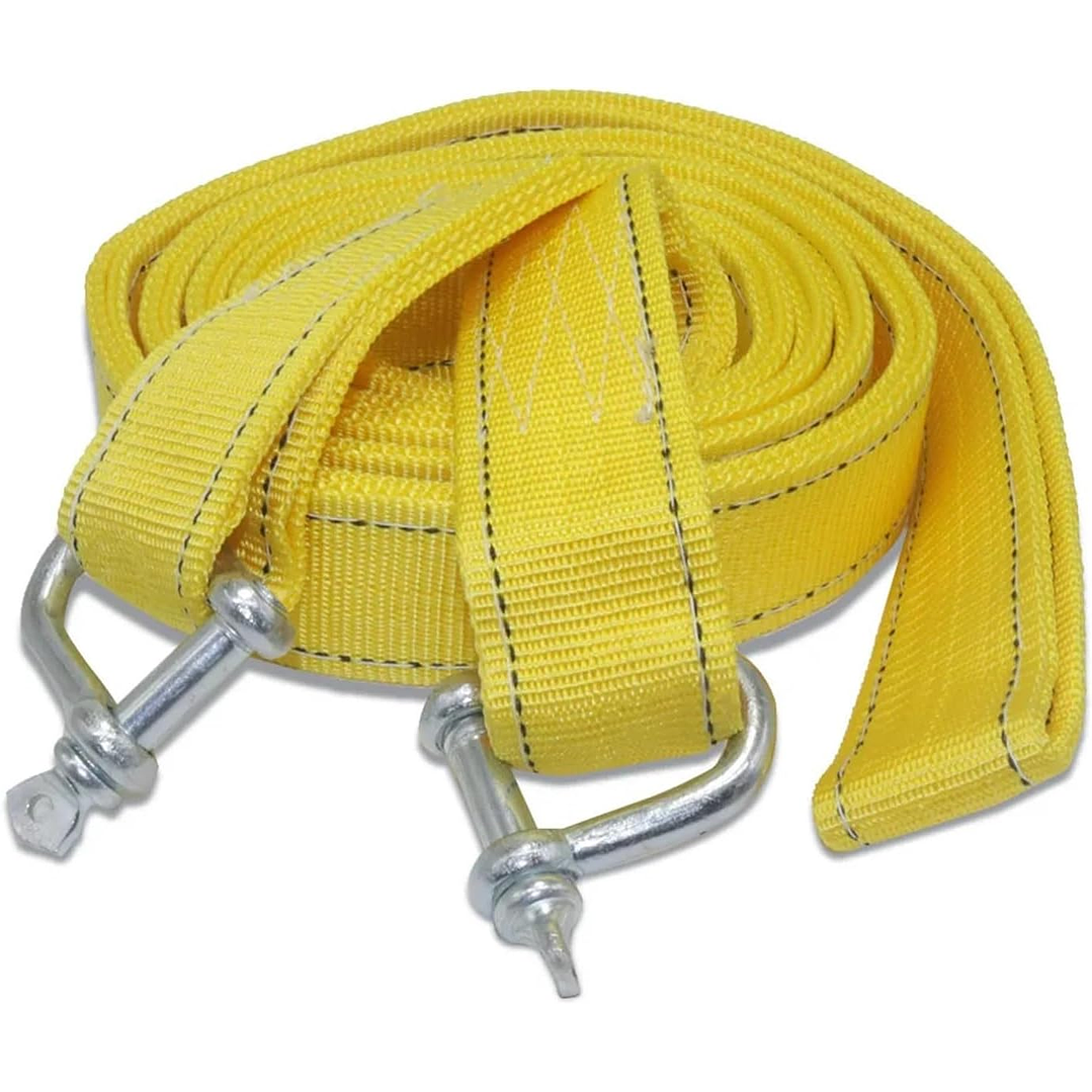 Correa De Remolque 6mts. Amarilla 4 Toneladas 6