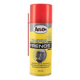 Limpia Frenos Spray Arlon 400 Ml Incluye Dosificador
