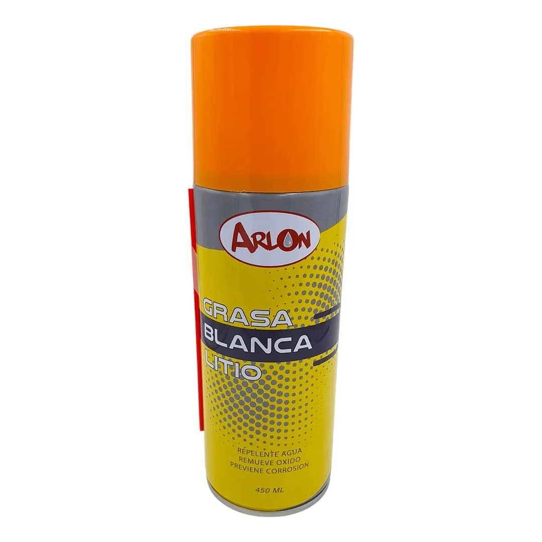 Grasa En Spray Lubricante Blanca De Litio 450ml Arlon 3