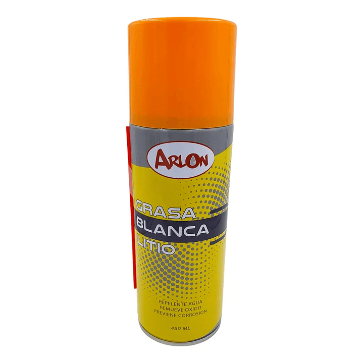 Grasa En Spray Lubricante Blanca De Litio 450ml Arlon 3