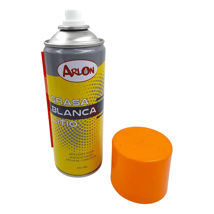 Grasa En Spray Lubricante Blanca De Litio 450ml Arlon 4