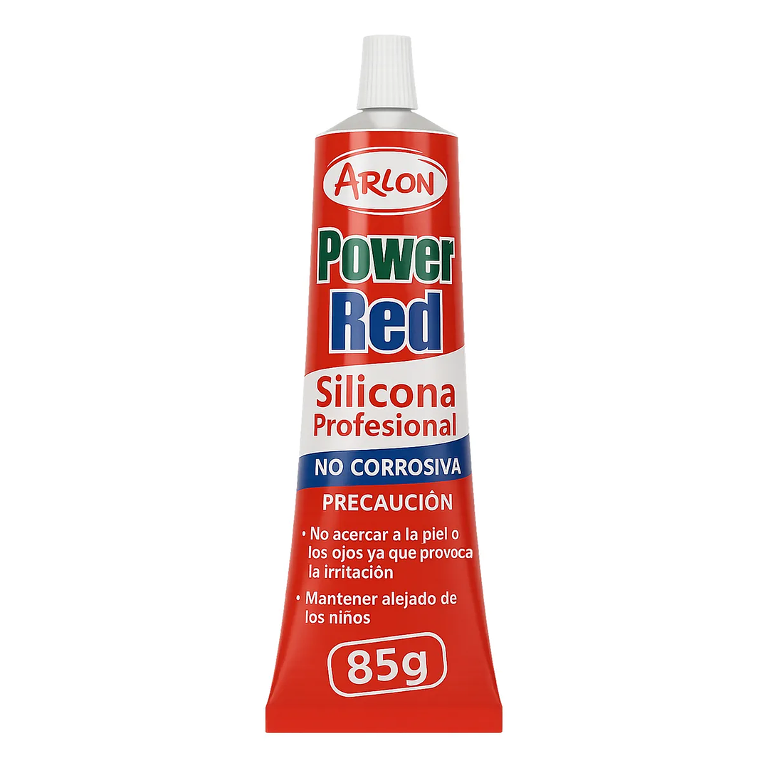 Silicona Roja Red Arlon Alta Temperatura 85g 1