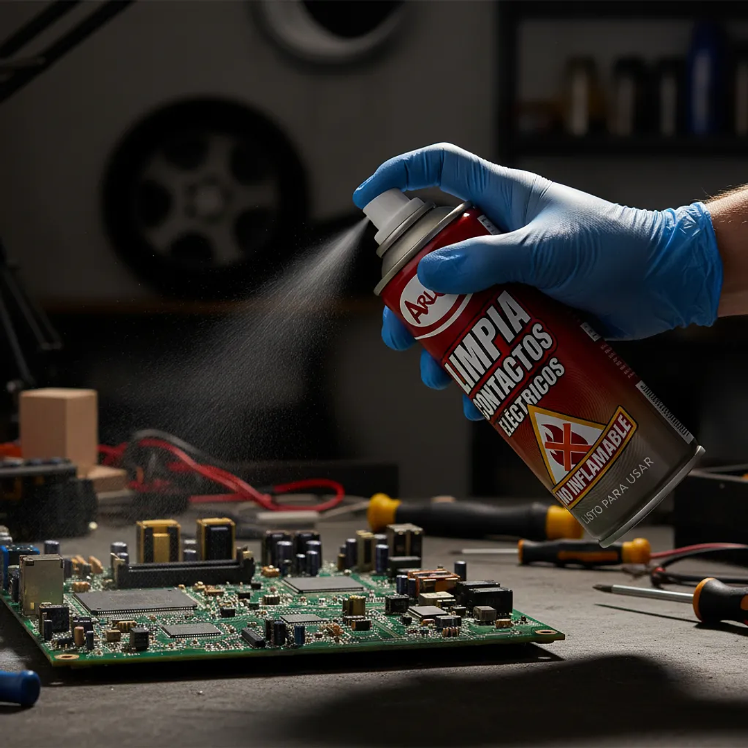 Limpia Contactos Electricos No Inflamable 250 Ml Jj Group 4