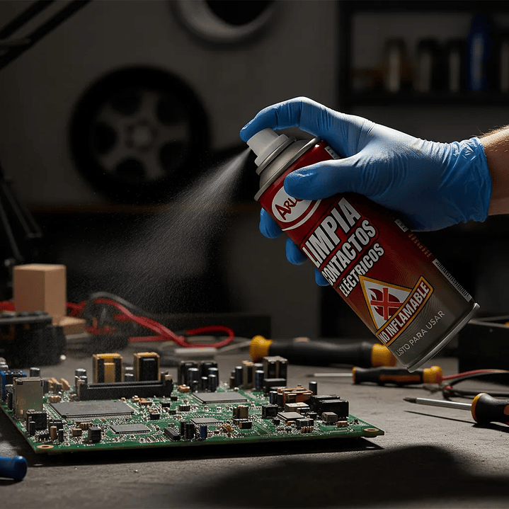 Limpia Contactos Electricos No Inflamable 250 Ml Jj Group 4