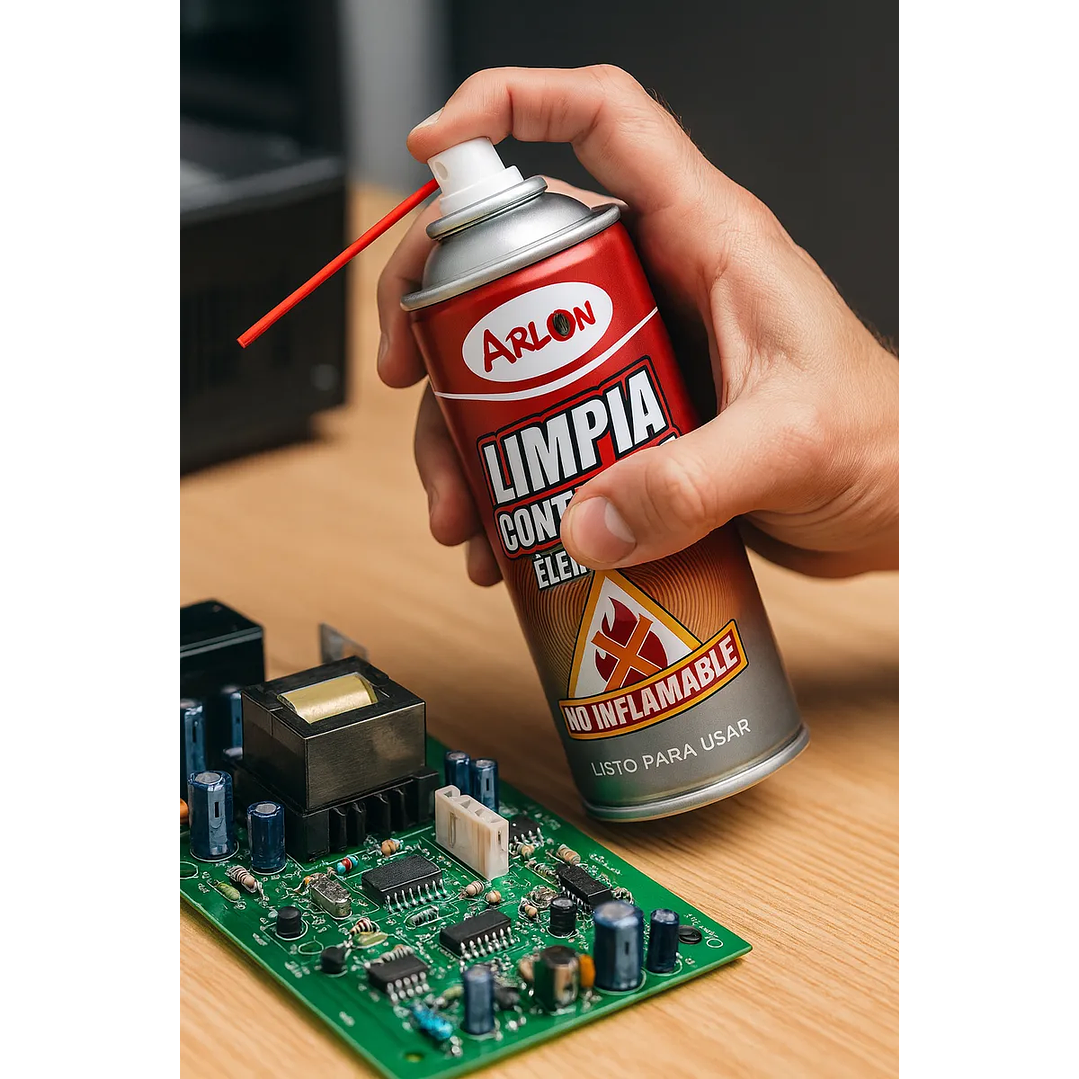 Limpia Contactos Electricos No Inflamable 250 Ml Jj Group 5
